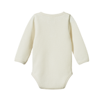 HENLEY L/S BODYSUIT WAFFLE | Natural-Web-hover