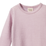 MER ESS L/S CLOUD TEE POINTELLE | Lilac-Extra Img - 2