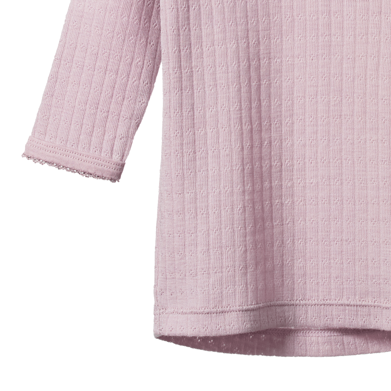 MER ESS L/S CLOUD TEE POINTELLE | Lilac-Extra Img - 3