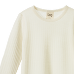 MER ESS L/S CLOUD TEE POINTELLE | Natural-Extra Img - 1