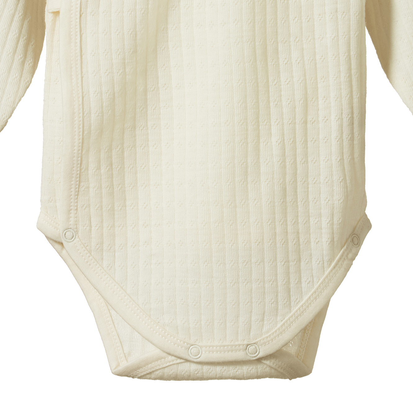 MER ESS L/S KIMONO BODYSUIT POINTELLE | Natural-Extra Img - 1