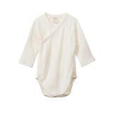 L/S KIMONO BODYSUIT POINTELLE | Natural-Web-front