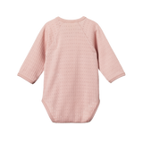 L/S KIMONO BODYSUIT POINTELLE | Rose Bud-Web-hover