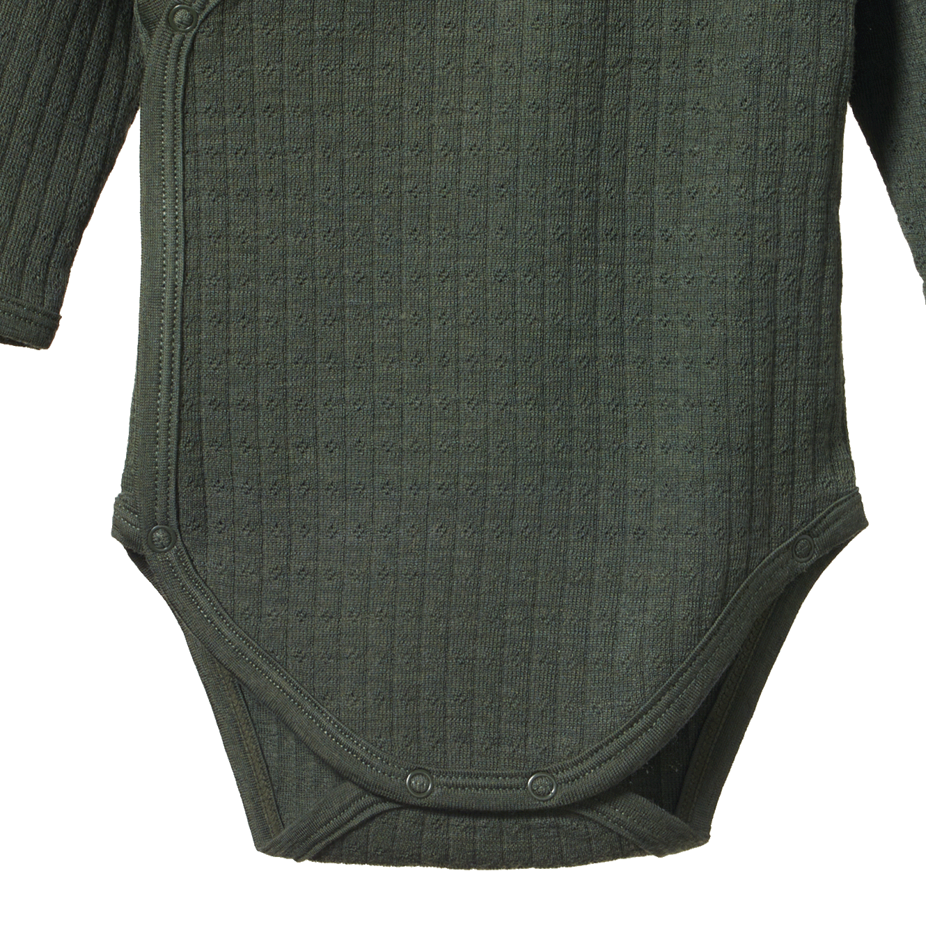 MER ESS L/S KIMONO BODYSUIT POINTELLE | Thyme-Extra Img - 1