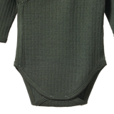 MER ESS L/S KIMONO BODYSUIT POINTELLE | Thyme-Extra Img - 1