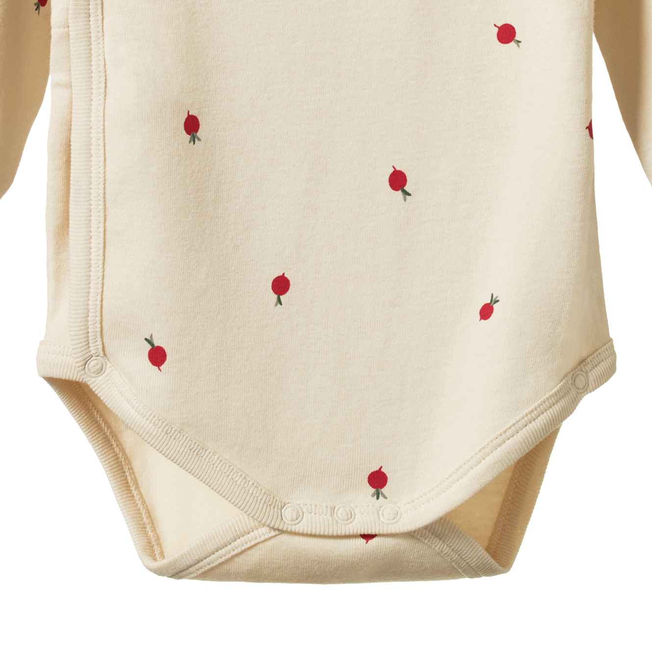 L/S KIMONO BODYSUIT | Radish Print-Extra Img - 3