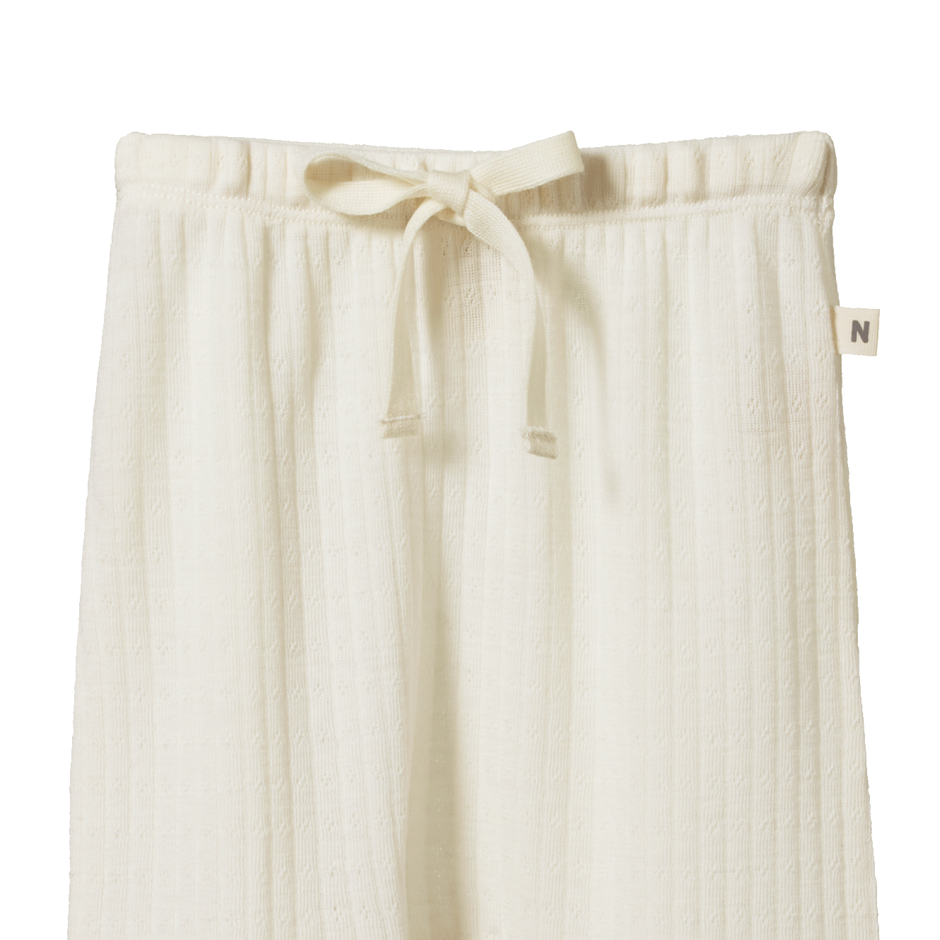 MER ESS D/S PANTS POINTELLE | Natural-Extra Img - 1