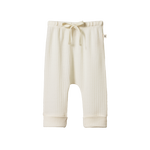 MER ESS D/S PANTS POINTELLE | Natural-Web-front