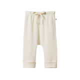 MER ESS D/S PANTS POINTELLE | Natural-Web-front