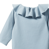 TATE RUFFLE TOP | Celestial Blue-Extra Img - 2