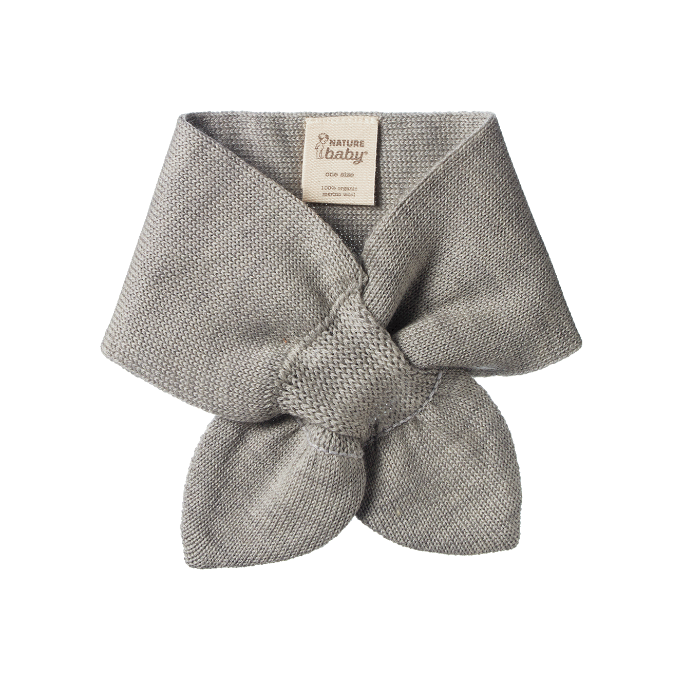 TEDDY NECK WARMER | Grey Marl-Web-front