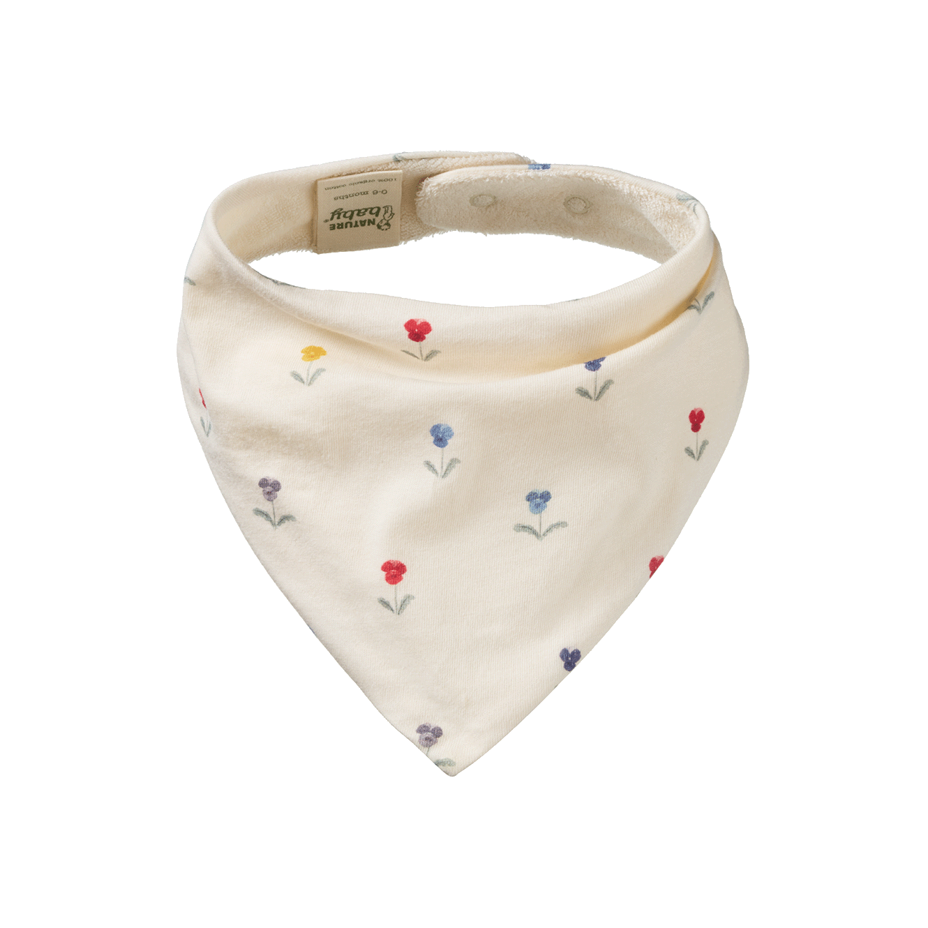 TRIANGLE BIB | Delphine Print-Web-front