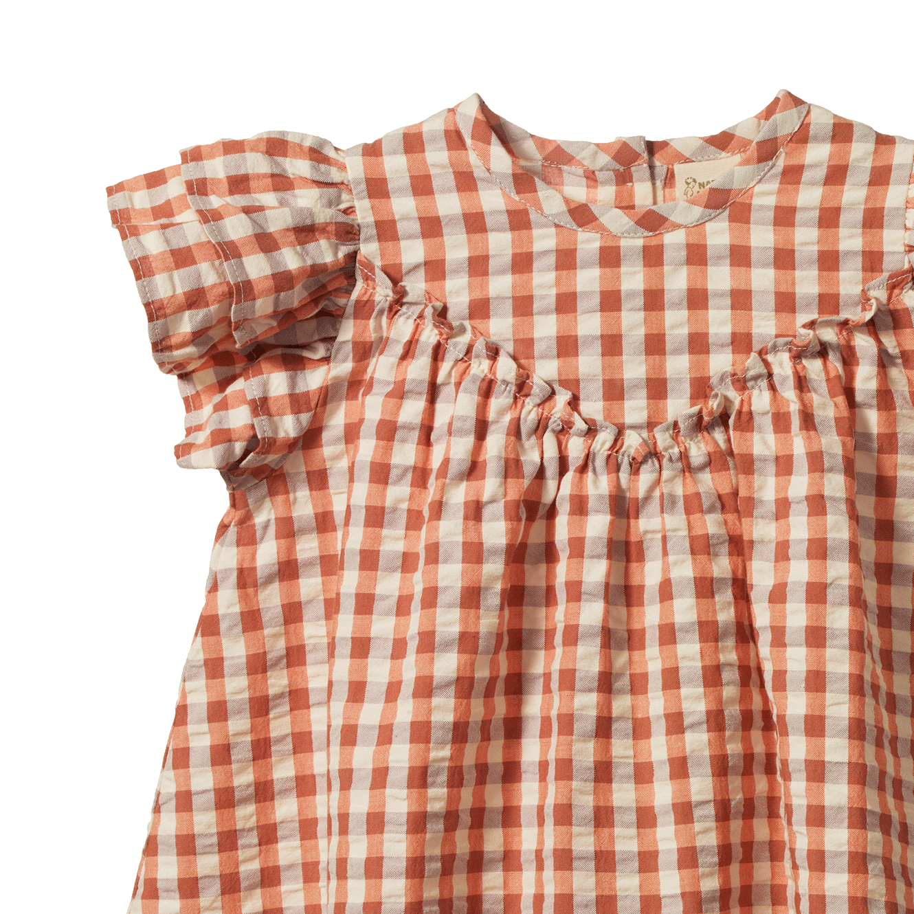 UNA DRESS | Dandelion Gingham-Extra Img - 1