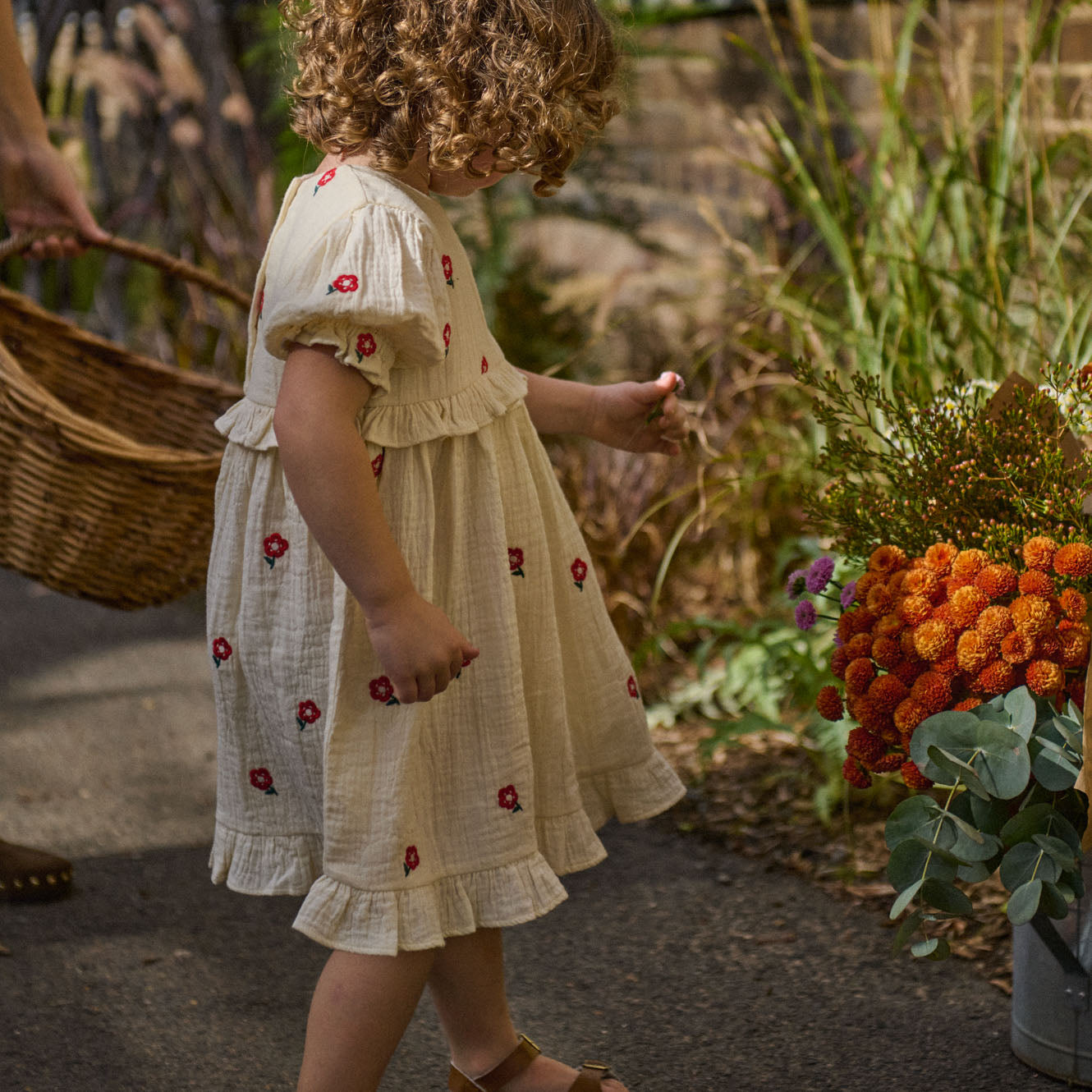 VALENTINA DRESS | Red Flora-Extra Img - 1