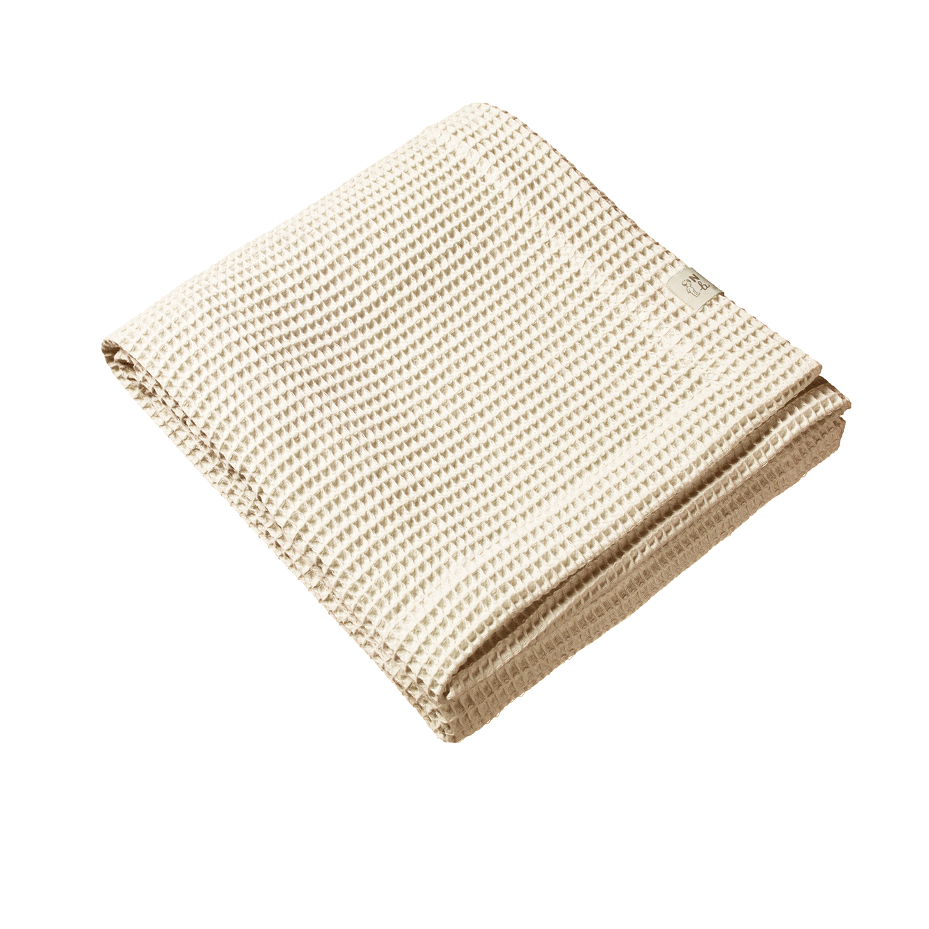 WAFFLE BLANKET | Natural-Web-front