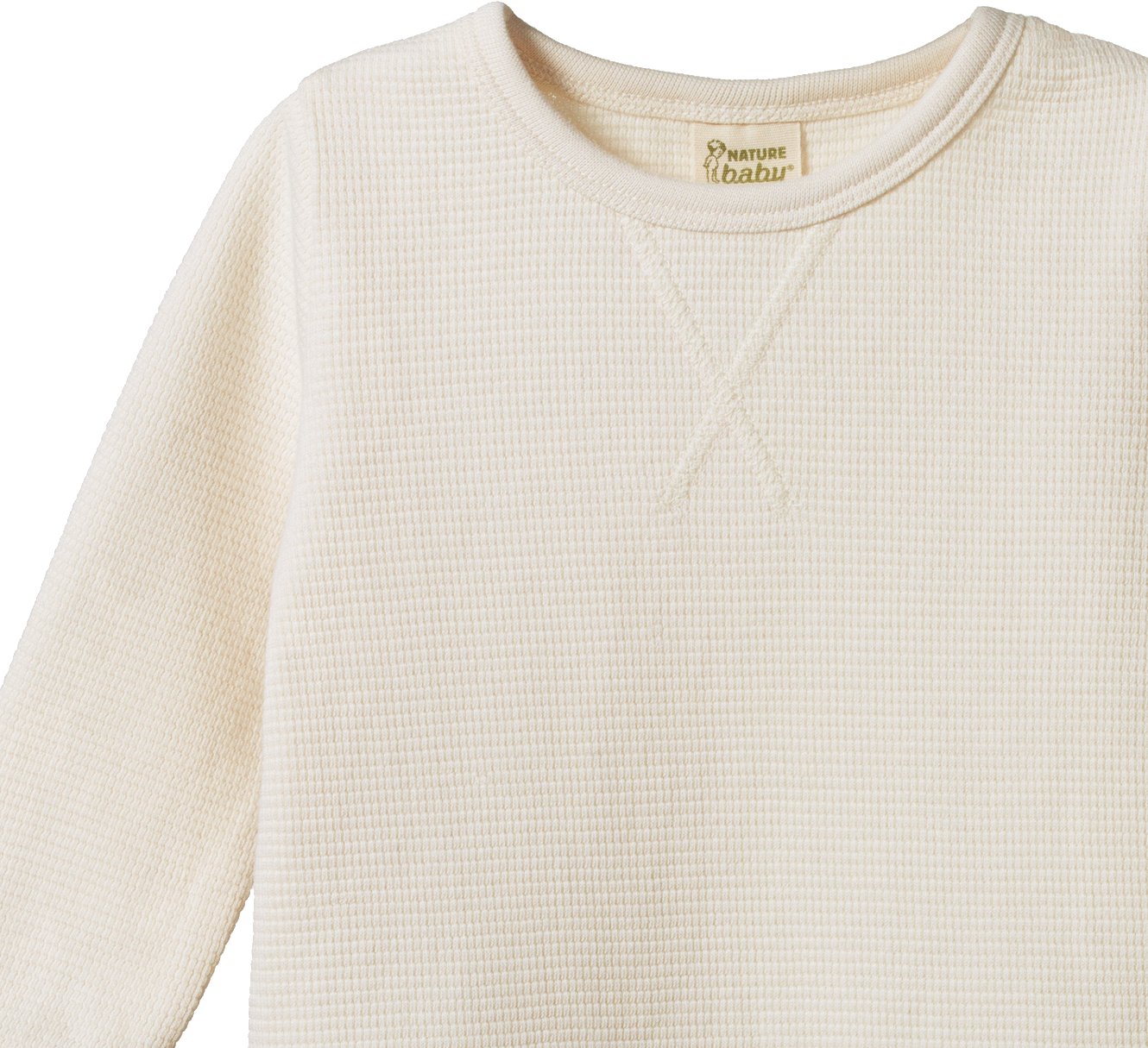 WAFFLE TEE | Natural-Web-hover