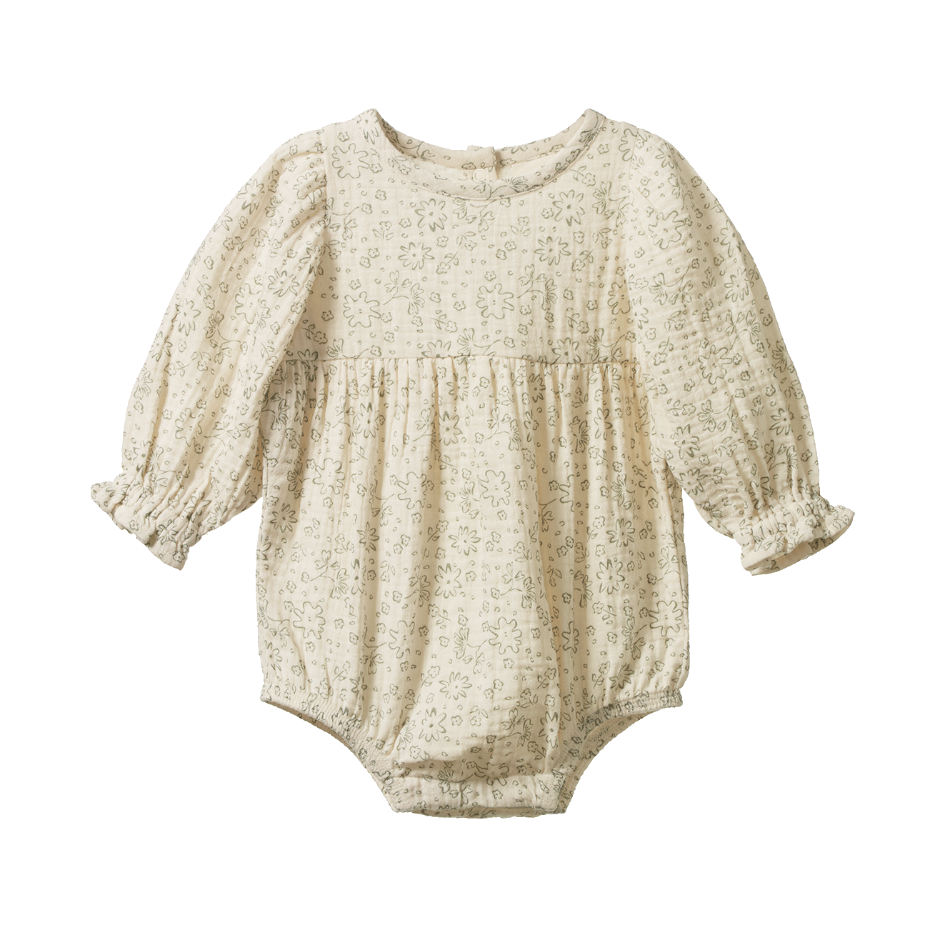 WILLOW BODYSUIT MUSLIN | Bloomsbury Print-Web-front