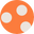 ga09_-_orange_dotty__swatch - Nature Baby