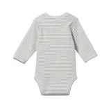 Cotton Long Sleeve Bodysuit - long sleeve bodysuits - Nature Baby