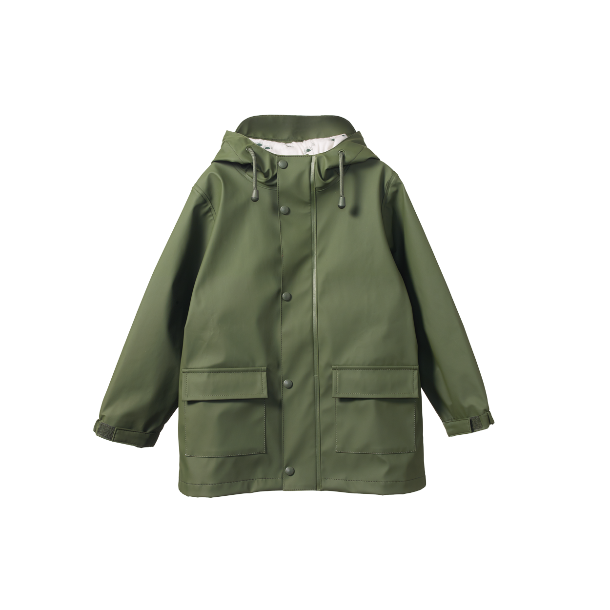 Green raincoats on sale