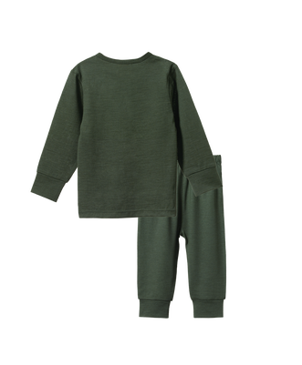 Merino Long Sleeve 2pc Pyjamas